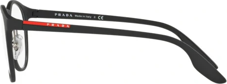  Prada Linea Rossa PS 05HV DG01O1 Black Rubber