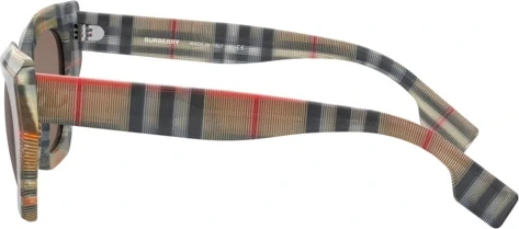 �������������� ���� Burberry BE4299 383273 Top Transp On Vintage Check