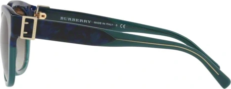 Солнцезащитные очки Burberry BE4258 36778E Blue Havana/green