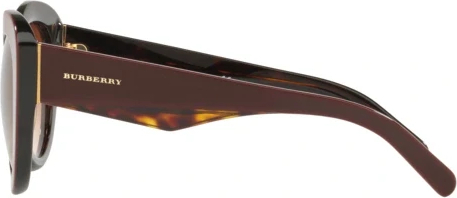 Солнцезащитные очки Burberry BE4253 365513 Top Bordeaux On Dark Havana