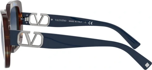 Солнцезащитные очки Valentino VA4065 50684L Havana Brown Blue