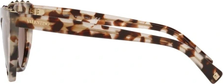 Солнцезащитные очки Valentino VA4060 509773 Brown/beige Havana