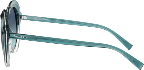 Солнцезащитные очки Tiffany TF4155 82239S Transp Petroleum Grad Blue