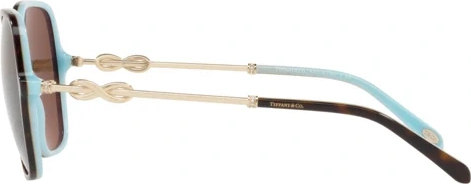 Солнцезащитные очки Tiffany TF4145B 81343G Havana/blue