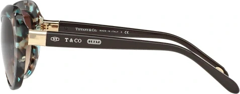 Солнцезащитные очки Tiffany TF4122 82153B Brown Havana Spotted Opal Blue