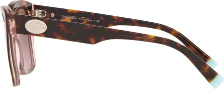 Солнцезащитные очки Tiffany TF4162 82879T Havana/transparent Pink
