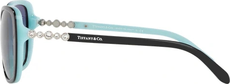   Tiffany TF4121B 80559S Black On Tiffany Blue