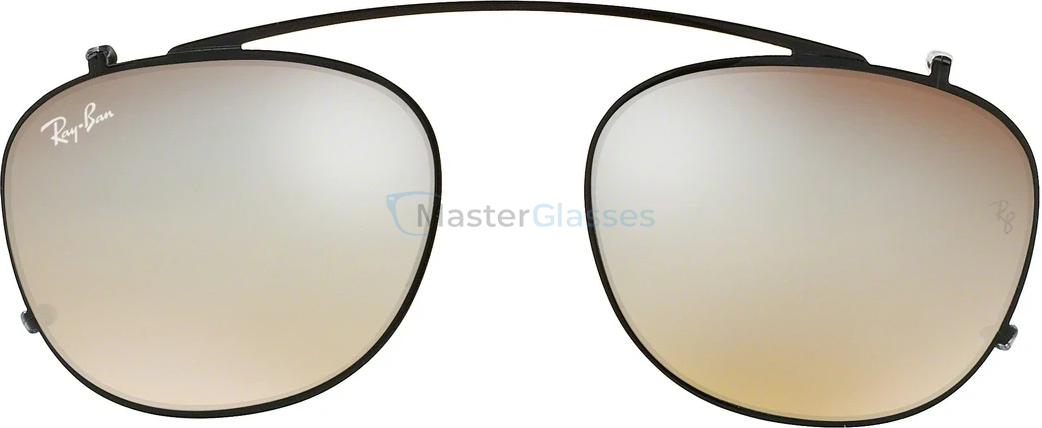 Клипон солнцезащитный Солнцезащитные очки Ray-Ban RX6317C 2509B8 Black