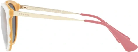�������������� ���� Prada Cinema PR 17SS VH72D2 Ivory/yellow
