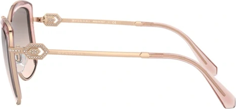 Солнцезащитные очки Bvlgari BV6128B 20143B Pink Gold/transparent Pink