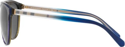 Солнцезащитные очки Burberry BE4254 366287 Top Blue Grad On Olive Green