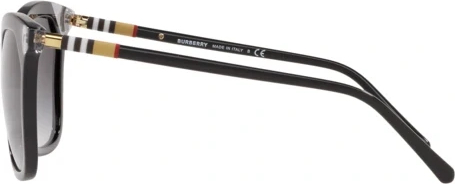 Солнцезащитные очки Burberry BE4263 38458G Black/transparent Grey