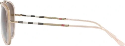 Солнцезащитные очки Burberry BE3090Q 1246T5 Brushed Gold/pink