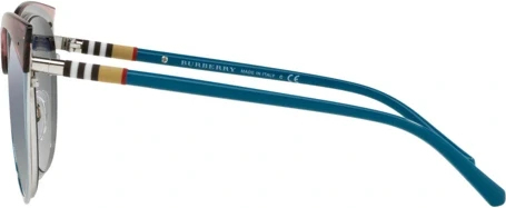 �������������� ���� Burberry BE3096 12641G Turquoise/silver