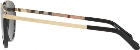 Солнцезащитные очки Burberry BE3098 114587 Light Gold/black