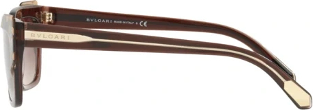 Солнцезащитные очки Bvlgari BV8219 546813 Gold/beige Transparent Brown
