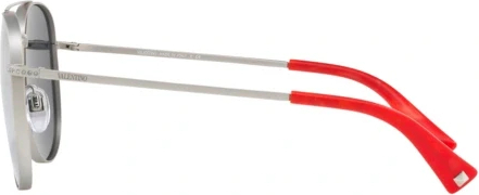 Солнцезащитные очки Valentino VA2007B 30155R Matte Sandblast Silver