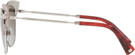 Солнцезащитные очки Valentino VA2017 30328E Silver Red