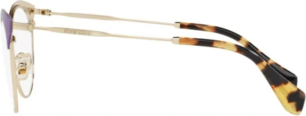 Оправа MIU MIU Core Collection MU 50PV USO1O1 Pale Gold/beige/violet