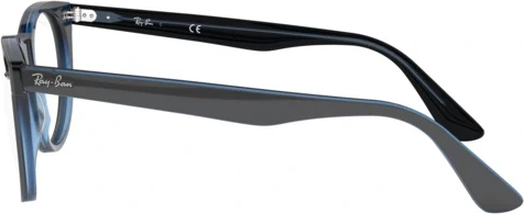 ������ Ray-Ban Wayfarer Ii RX2185V 5988 Grey On Top Trasparent Blue