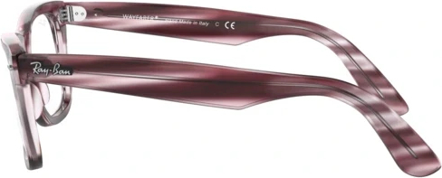 ������ Ray-Ban Wayfarer Ease RX4340V 8040 Stripped Bordeaux Havana