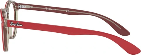 ������ Ray-Ban RX5283 5987 Red On Top Trasparent Grey