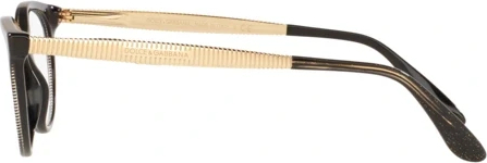 ������ Dolce & Gabbana DG3310 3218 Glitter Gold Striped Black