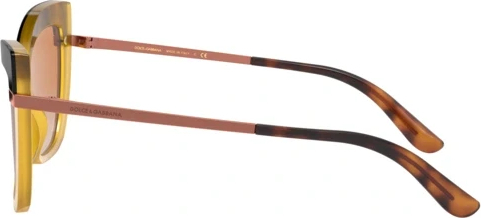 �������������� ���� Dolce & Gabbana DG4374 32677H Top Havana On Opal Ochre