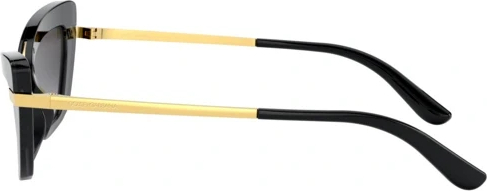 �������������� ���� Dolce & Gabbana DG4378 32468G Top Black On Transparent Black