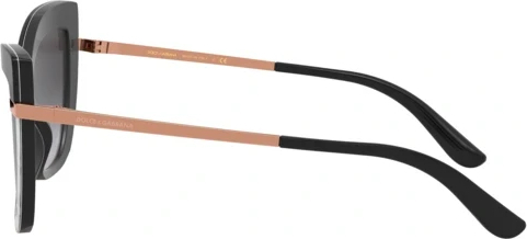 Солнцезащитные очки Dolce & Gabbana DG4374 32508G Top Black On Print Pink Rose