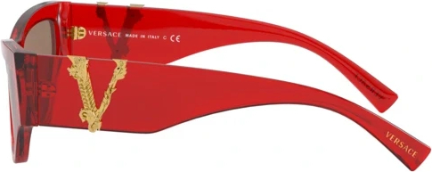 Солнцезащитные очки Versace VE4383 528073 Transparent Red