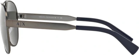 Солнцезащитные очки Armani Exchange AX2018S 60466G Matte Gunmetal/navy Blue