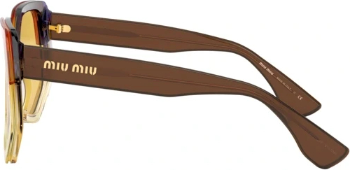 Солнцезащитные очки MIU MIU MU 07VS 04D0B7 Violet Gradient Yellow