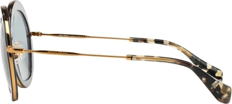 Солнцезащитные очки MIU MIU MU 50QS ROY3C2 Transparent Grey