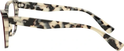 Оправа MIU MIU MU 04SV 03E1O1 Beige Havana Top Bordeaux