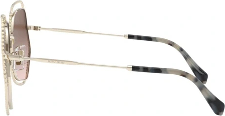 Солнцезащитные очки MIU MIU MU 58VS ZVN0A6 Pale Gold
