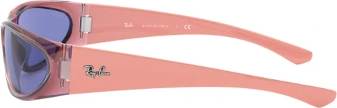 Солнцезащитные очки Ray-Ban RB4332 648080 Transparent Pink