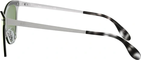 Солнцезащитные очки Ray-Ban Blaze Cat Eye RB3580N 042/30 Brusched Silver