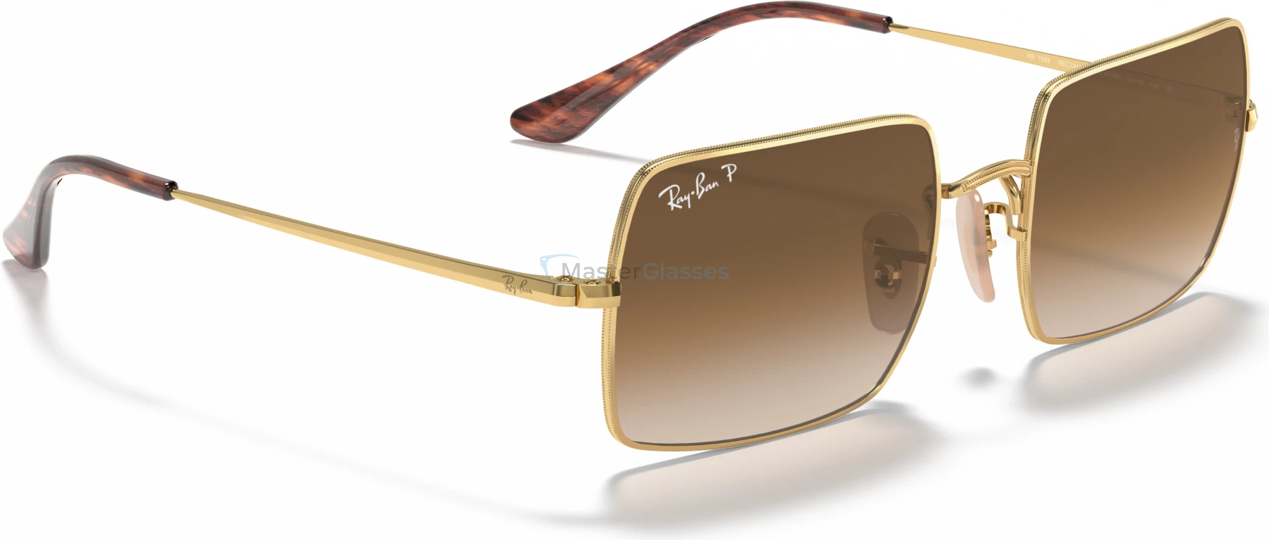 Солнцезащитные очки Ray-Ban Rectangle RB1969 9147M2 Gold