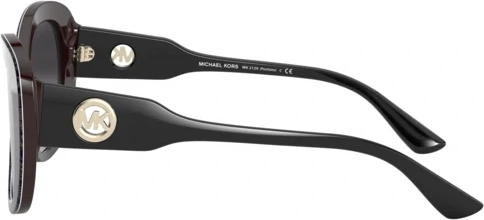 Солнцезащитные очки Michael kors Positano MK2120 33558G Dark Brown Mk Jacqaurd Logo