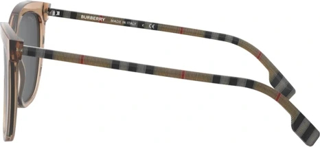 Солнцезащитные очки Burberry BE4308 385687 Transparent Brown