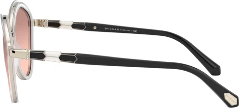 �������������� ���� Bvlgari BV6143B 278/13 Pale Gold/top Cryst On Milky W