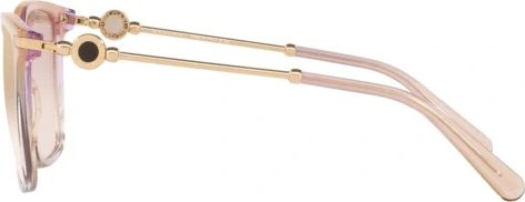 Солнцезащитные очки Bvlgari BV8222 54817I Transparent Pink Striped