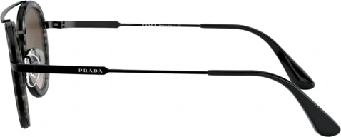 �������������� ���� Prada PR 56XS 05A1X1 Stripped Grey/gunmetal