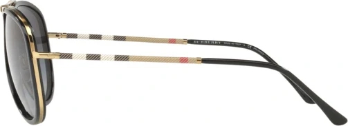 Солнцезащитные очки Burberry BE3090Q 1167T3 Brushed Light Gold/black