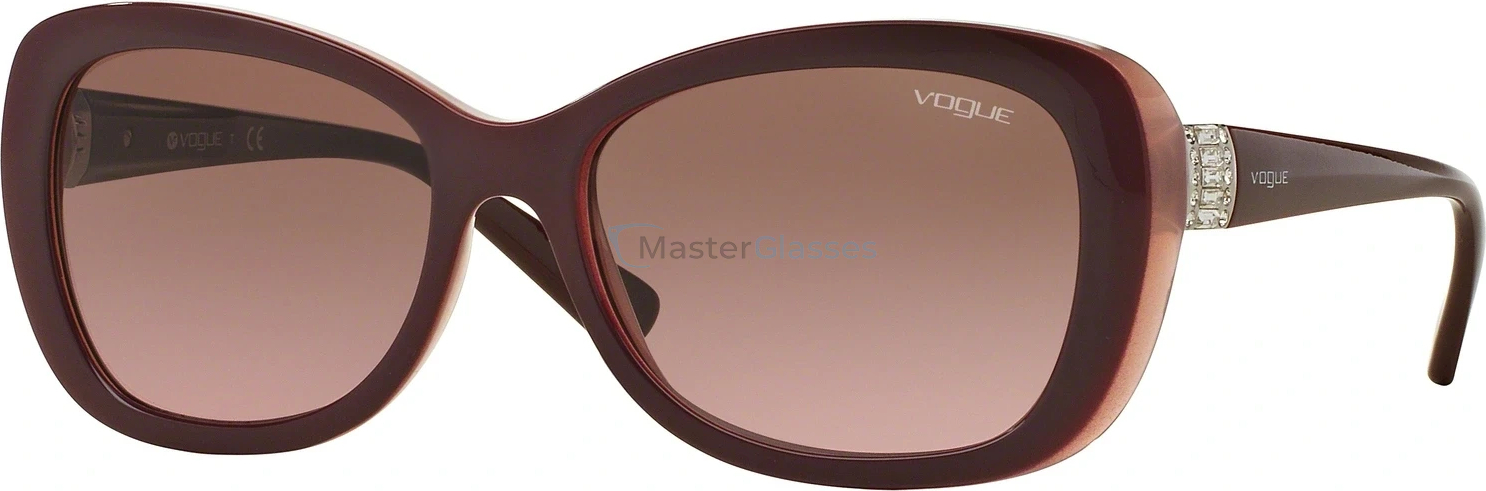   Vogue VO2943SB 238714 Top Dk Bordeaux/pink Transp