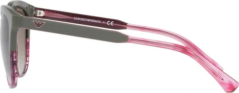 Солнцезащитные очки Emporio Armani EA4101 556913 Military/tr Striped Pink
