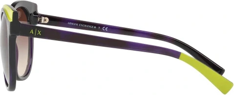 Солнцезащитные очки Armani Exchange AX4064S 822613 Violet Havana/lime