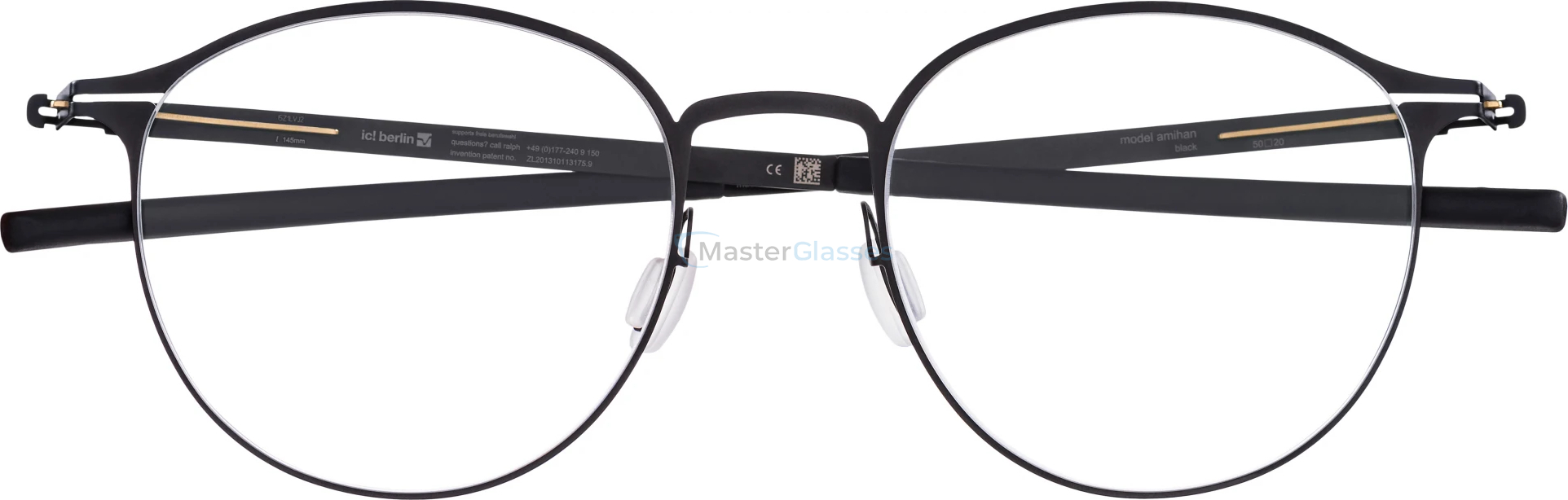 Оправа Ic! Berlin Amihan SE Black RX-Clear Flex