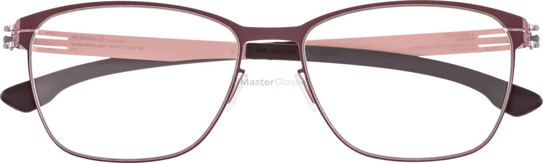 Оправа Ic! Berlin Kristin V. Millenniplum Nougat RX-Clear Donnerstag